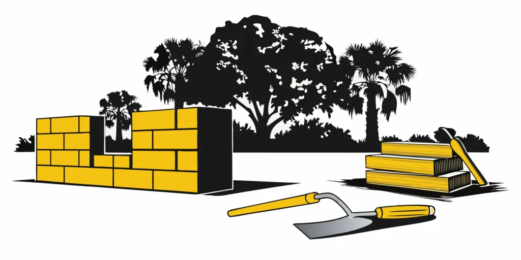 building a wall with concrete blocks step by step 130218