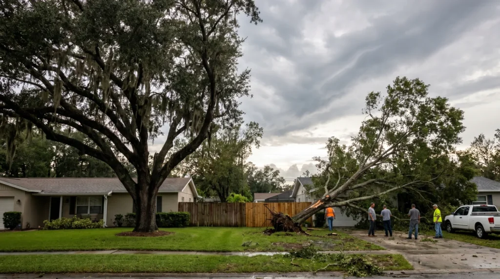Which Trees Fall Most in a Florida Hurricane?
