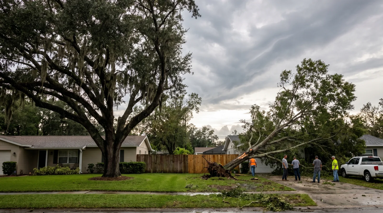 Which Trees Fall Most in a Florida Hurricane?