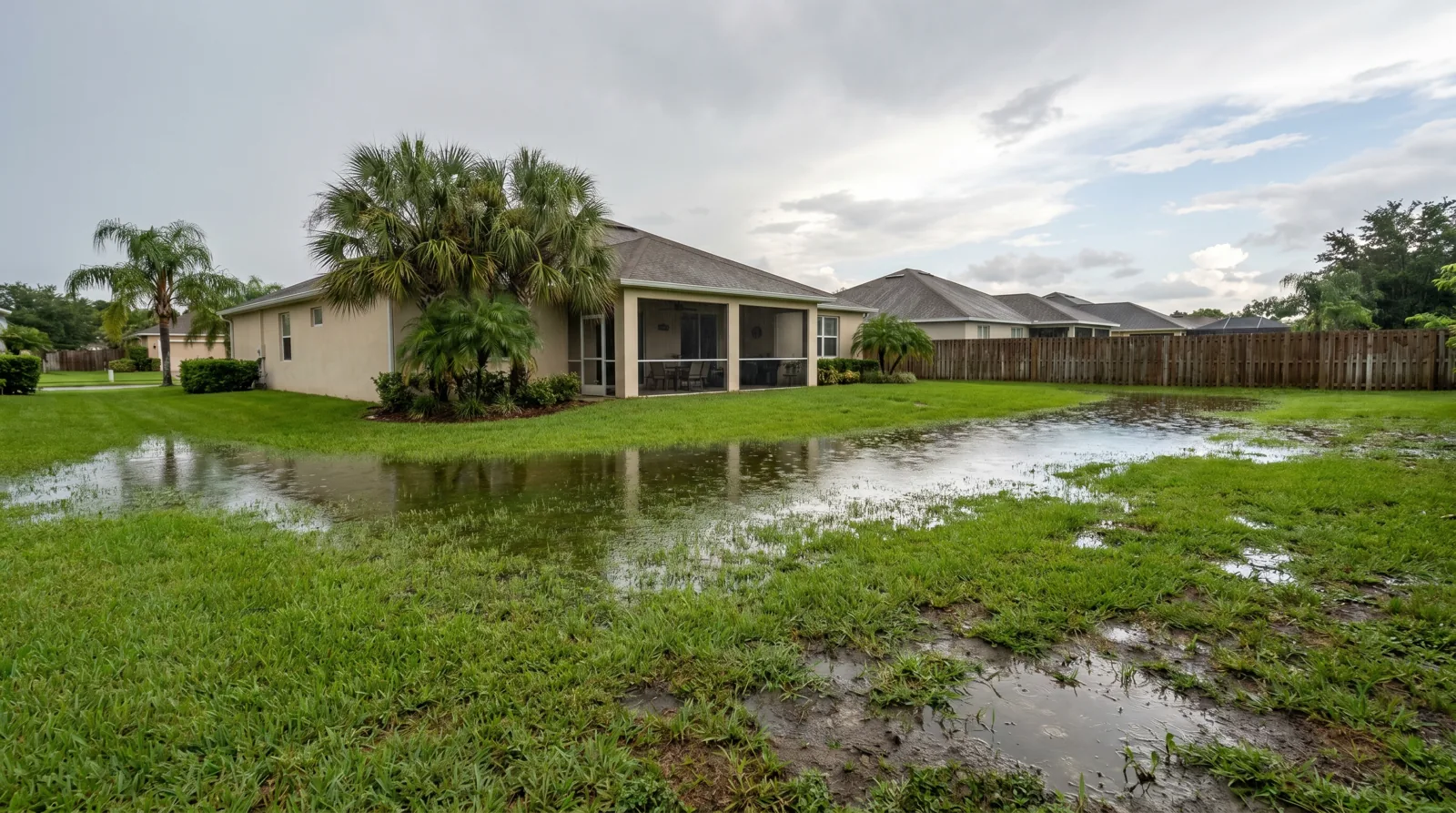 Why Your Yard Floods After Rain in Florida (and Fixes)
