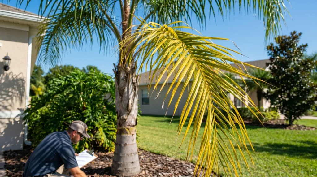 Why Are My Palm Fronds Turning Yellow?