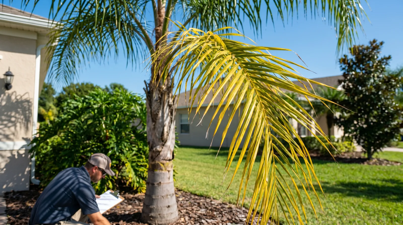 Why Are My Palm Fronds Turning Yellow?