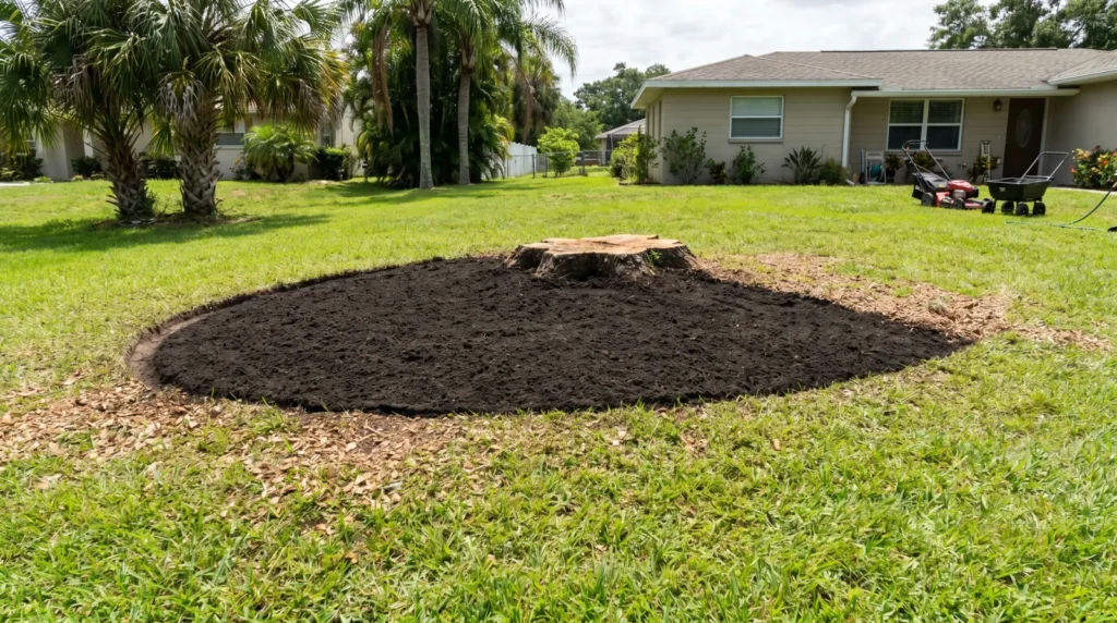 What Happens to the Hole After Stump Grinding?