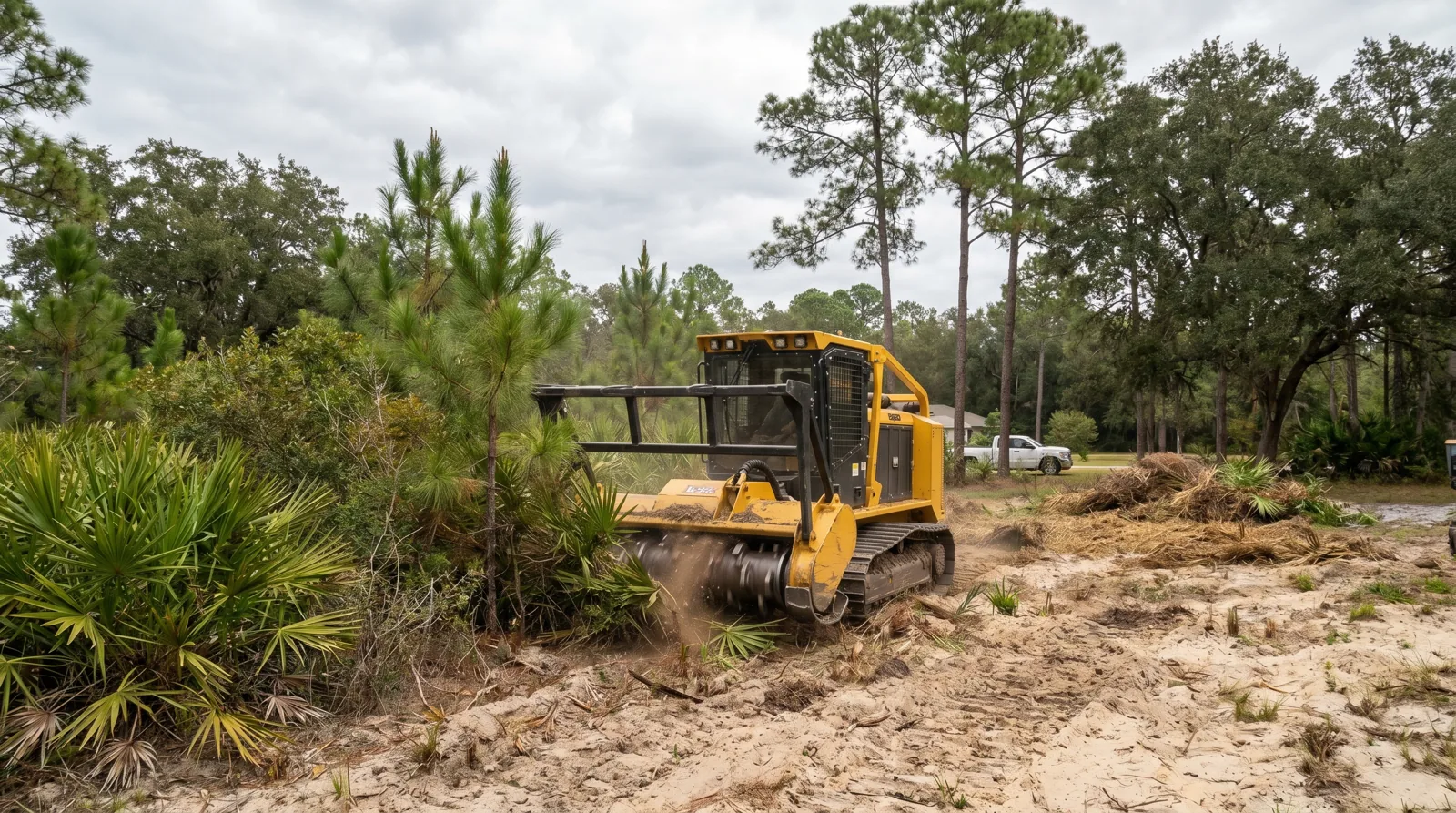 Clearing an Overgrown Lot in Florida: Permits & Species