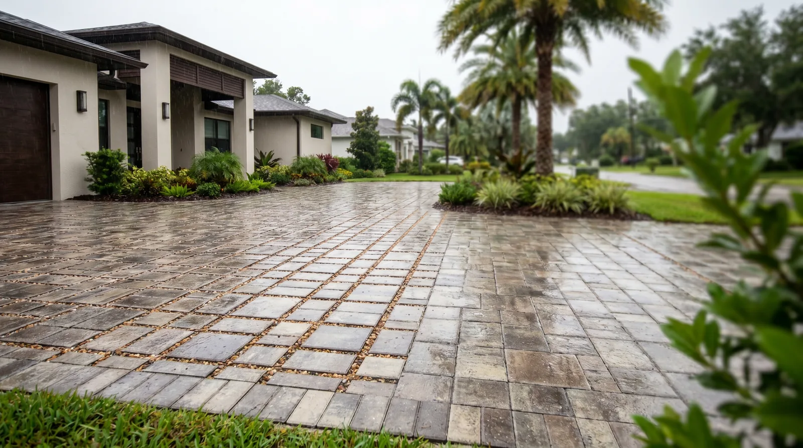 Permeable Pavers in Florida: Drainage-Friendly Hardscaping